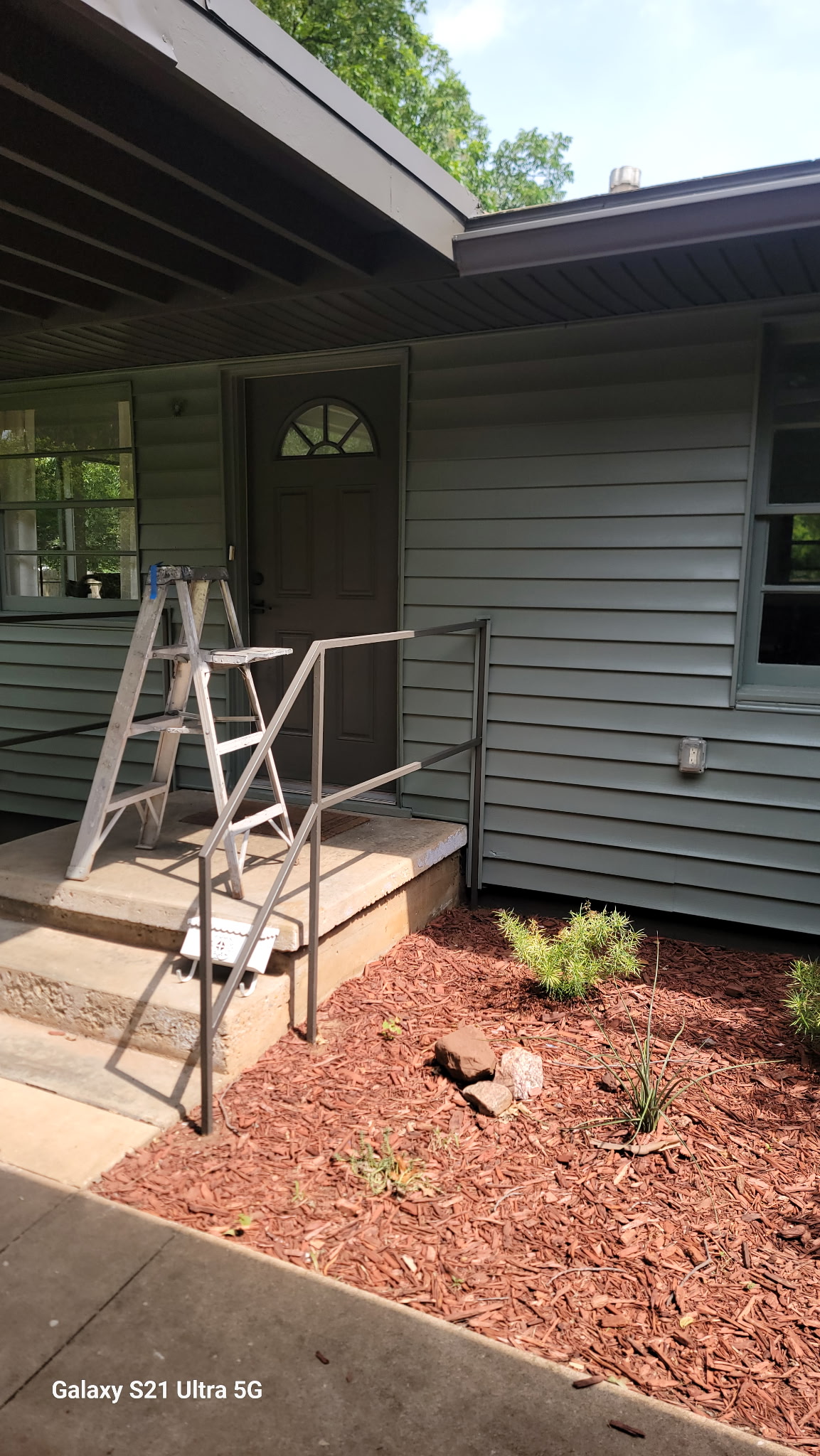 Exterior farmhouse painting Stillwater OK