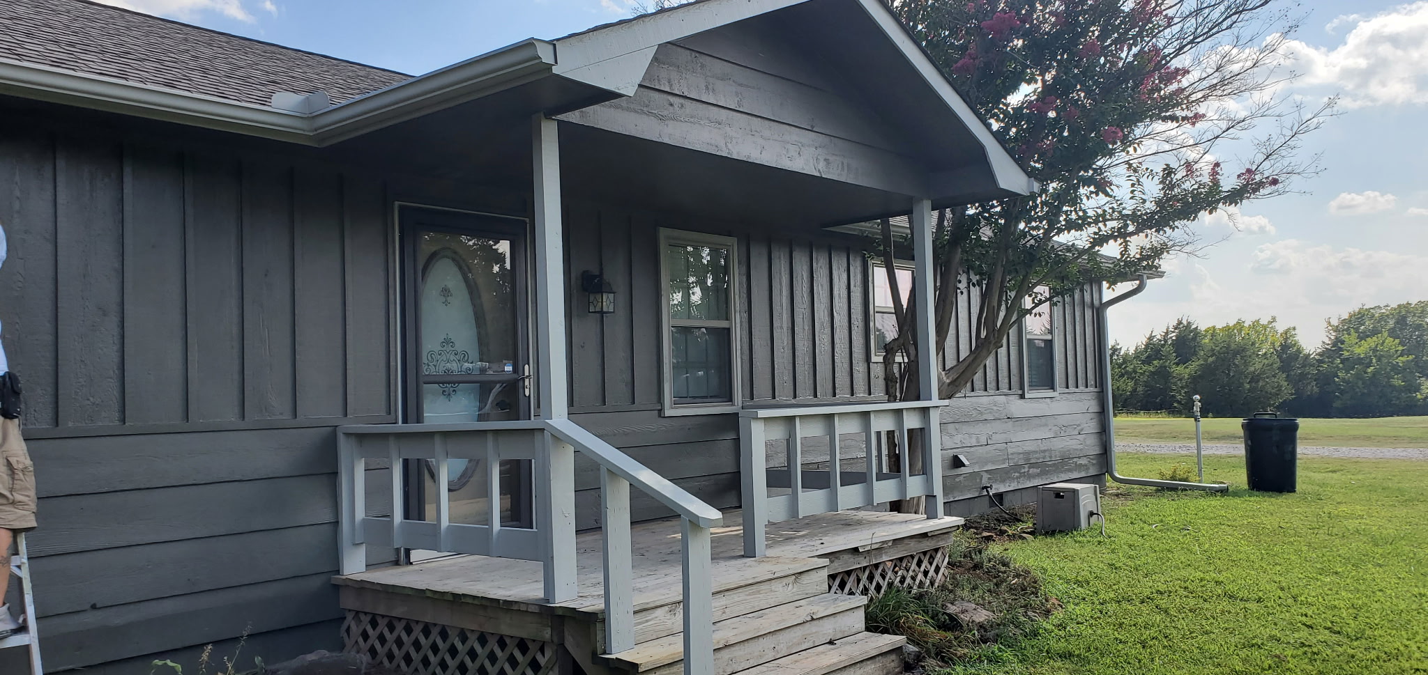 Exterior house after painting Stillwater OK